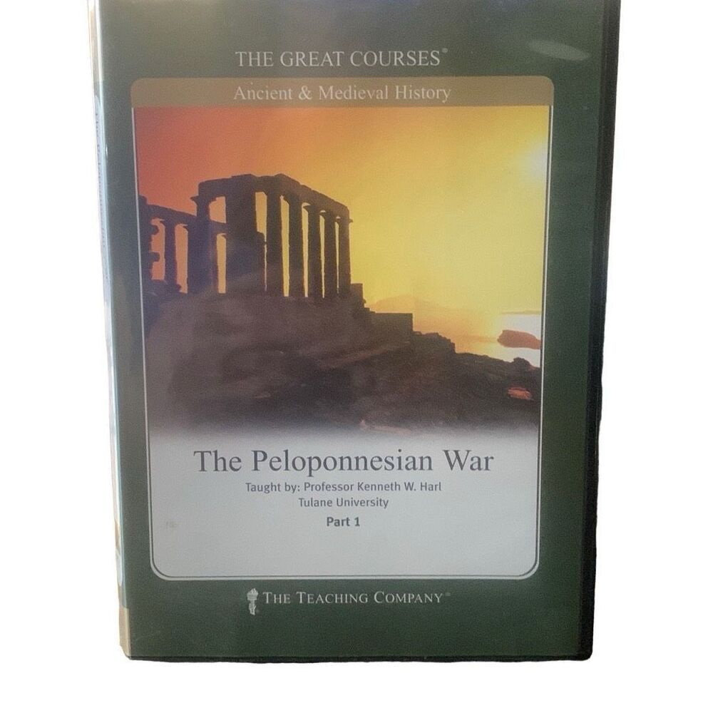Pre Owned CD Great Courses The Peloponnesian War Vol 1 of 3